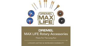Dremel Max Life 115HP 5/16″ (7.9mm) High Performance Rotary Carving Bit 2-Pack