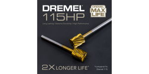 Dremel Max Life 115HP 5/16″ (7.9mm) High Performance Rotary Carving Bit 2-Pack