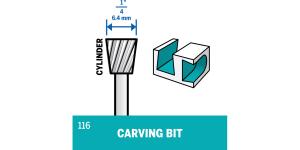 Dremel 116 Carving Bit