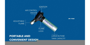 VersaFlame™ Multi-function Butane Torch