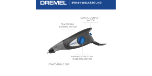 Dremel 290-02 Corded Engraver Kit