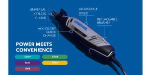 Dremel 4300-5/40 Variable Speed Rotary Tool