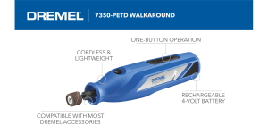 Dremel 7350-PETD Basic Pet Nail Trimming Kit