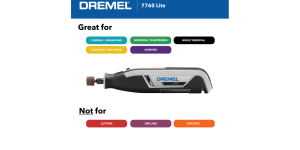 Dremel 7760-N/10 Cordless Rotary Tool Kit
