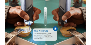 Dremel 8150-N/20 Brushless USB-C Rechargeable 8V Rotary Tool with LED Work Light