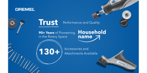 Dremel 8150-N/20 Brushless USB-C Rechargeable 8V Rotary Tool with LED Work Light