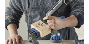 Dremel 9931 Structured Tungsten Carbide Carving Bit (Taper)