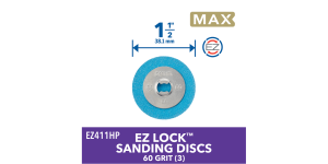Dremel EZ411HP EZ Lock Sanding Disc