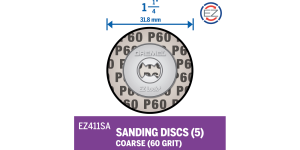 Dremel EZ411SA EZ Lock Sanding Disc