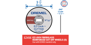 Dremel EZ456 EZ Lock Cut-off Wheel