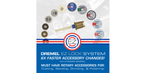 Dremel Max Life EZ511HP 180 & 280 Grit Finishing Abrasive Buffs