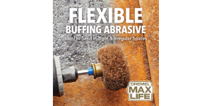 Dremel Max Life EZ511HP 180 & 280 Grit Finishing Abrasive Buffs