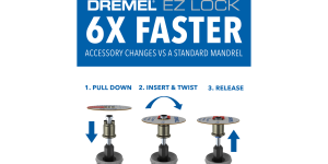 Dremel EZ728-01 11 PC EZ Lock™ Cutting Rotary Accessories Micro Kit