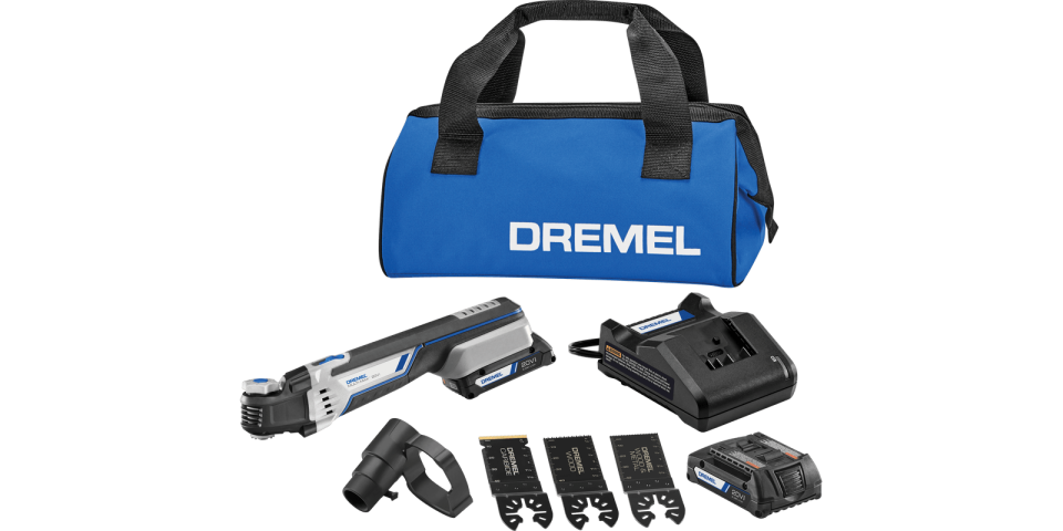 Dremel MM20V-02 Cordless Oscillating Multi-Tool Kit (2-Battery)