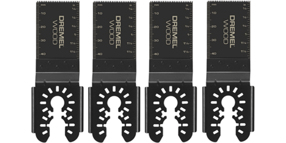 Dremel MM480U Universal Dual Interface Wood Flush Cut Blade (4-Pack)