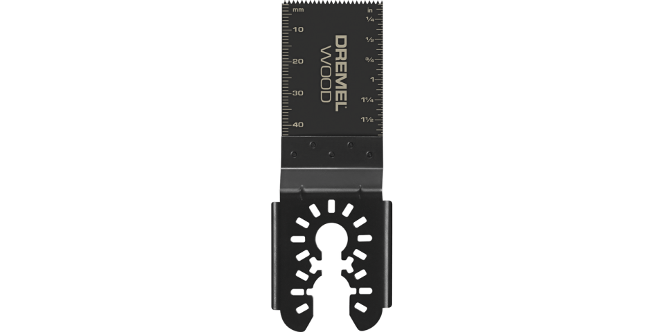 Dremel MM480U Universal 1-1/4 in. Wood Flush Cutting Oscillating Multi-Tool Blade (1-Piece)