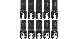 Dremel MM482XU Universal 1-1/4 in. Bi Metal/ Wood/ Drywall Cutting Oscillating Multi-Tool Blade (10-Piece)