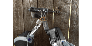 Dremel MM485 Universal Quick Fit 1-1/4 in. Carbide Flush Cutting Oscillating Multi-Tool Blade (1-Piece)