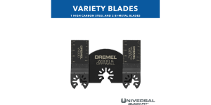 Dremel MM492 3-Piece Cutting Assortment Pack