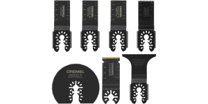 Dremel MM497U Universal Carbide/ General Purpose/ HCS Oscillating Multi-Tool Blade Kit (7-Piece)