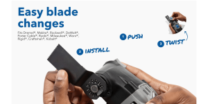 Dremel MM505W-1 Universal True Fit Carbide Grout Blade (1-Piece)