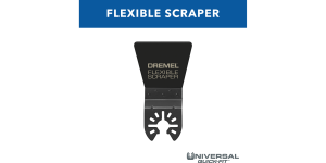 Dremel MM610 Universal Quick Fit 2 in. Flexible Scraper Oscillating Multi-Tool Blade (1-Piece)