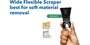 Dremel Universal MM620W Universal True Fit Oscillating Rigid and Flexible Scraper Set (2 Pieces)