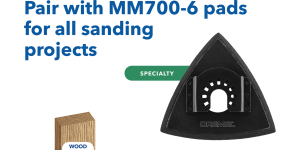 Dremel MM714W-1 Universal Sanding and Surface Removal Hook and Loop Oscillating Multi-Tool Blade Backer Pad (1-Piece)