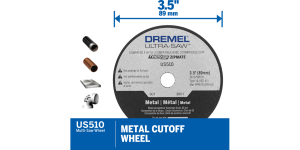 Dremel Ultra-Saw US510 3.5″ Metal Cut-Off Wheel