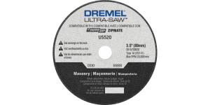 Dremel Ultra-Saw US520 3.5″ Masonry Cut-Off Wheel