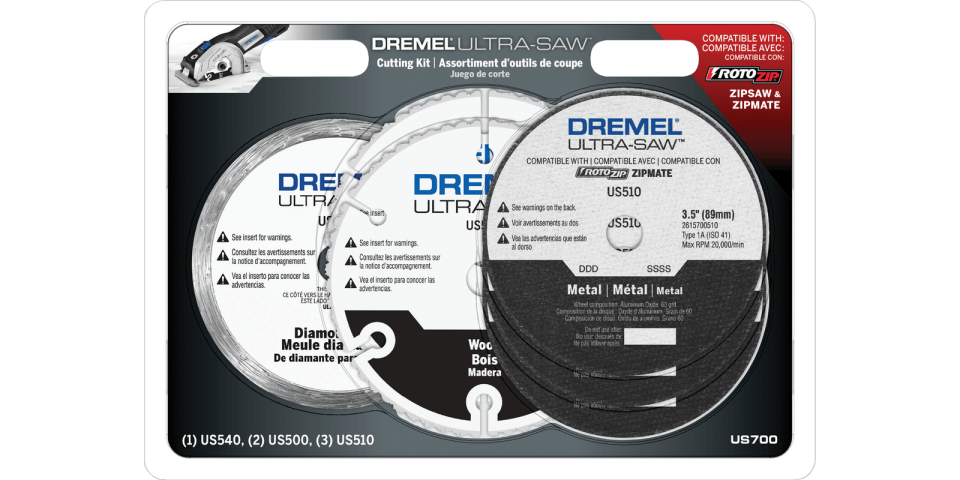 Dremel US700 Ultra-Saw 6-Piece Cutting Kit